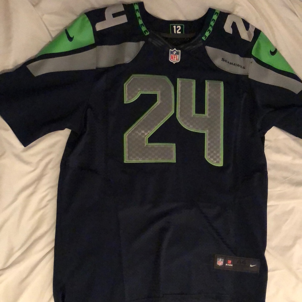Marshawn Lynch #24 Seahawks Jersey